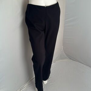 Express Y2K black hidden front zipper stretch bootcut pants